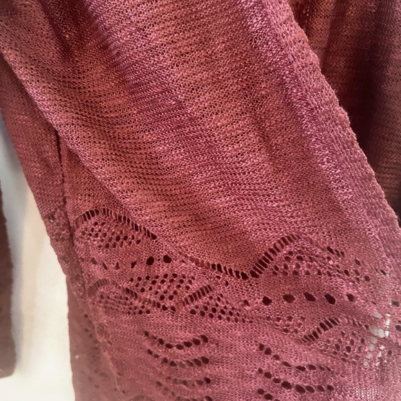 Stitch Fix love Ellie Caroline pointelle cardigan XL new with tags - Picture 2 of 5